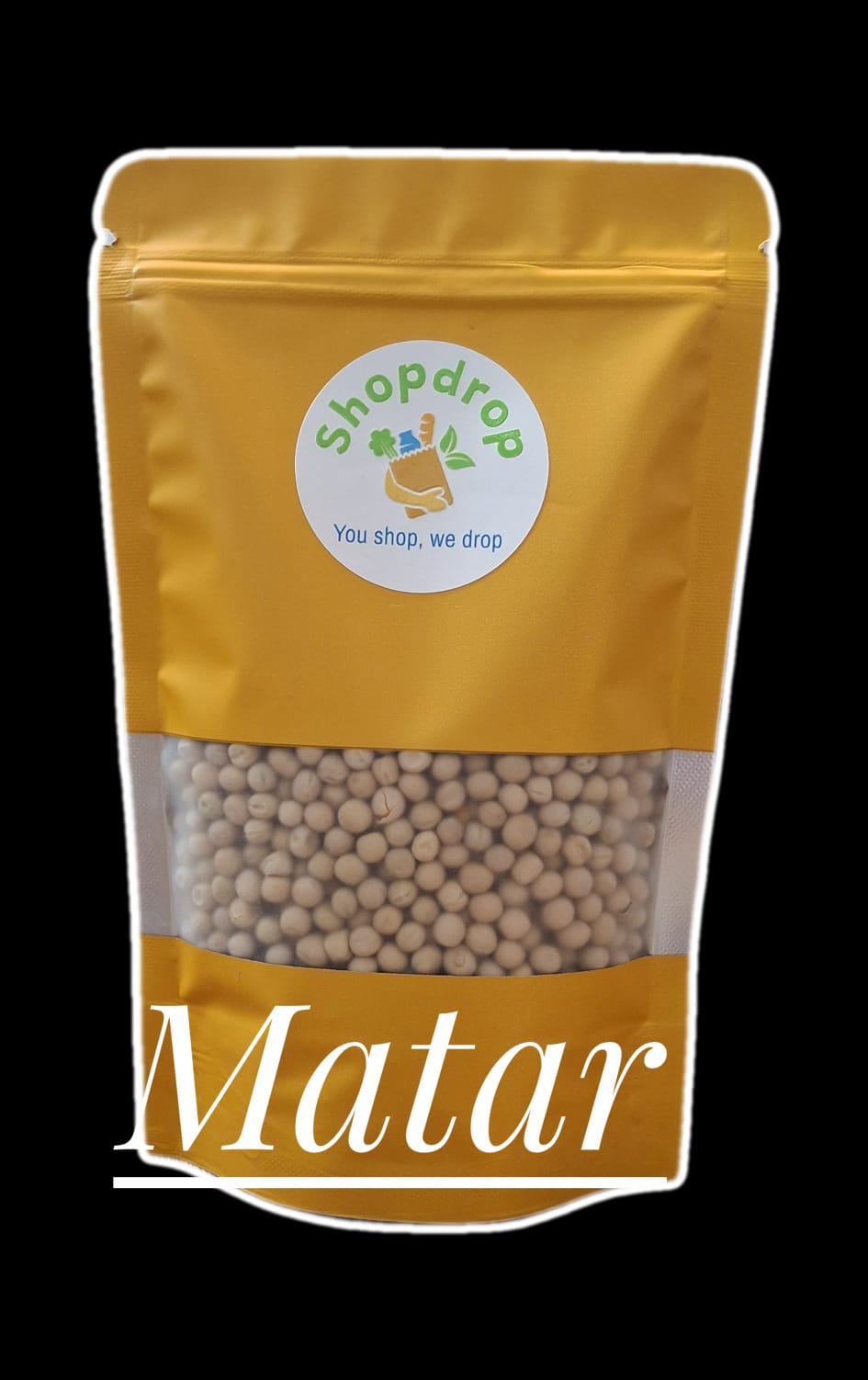 Shopdrop white peas (whole) /safaid matar (500gm )