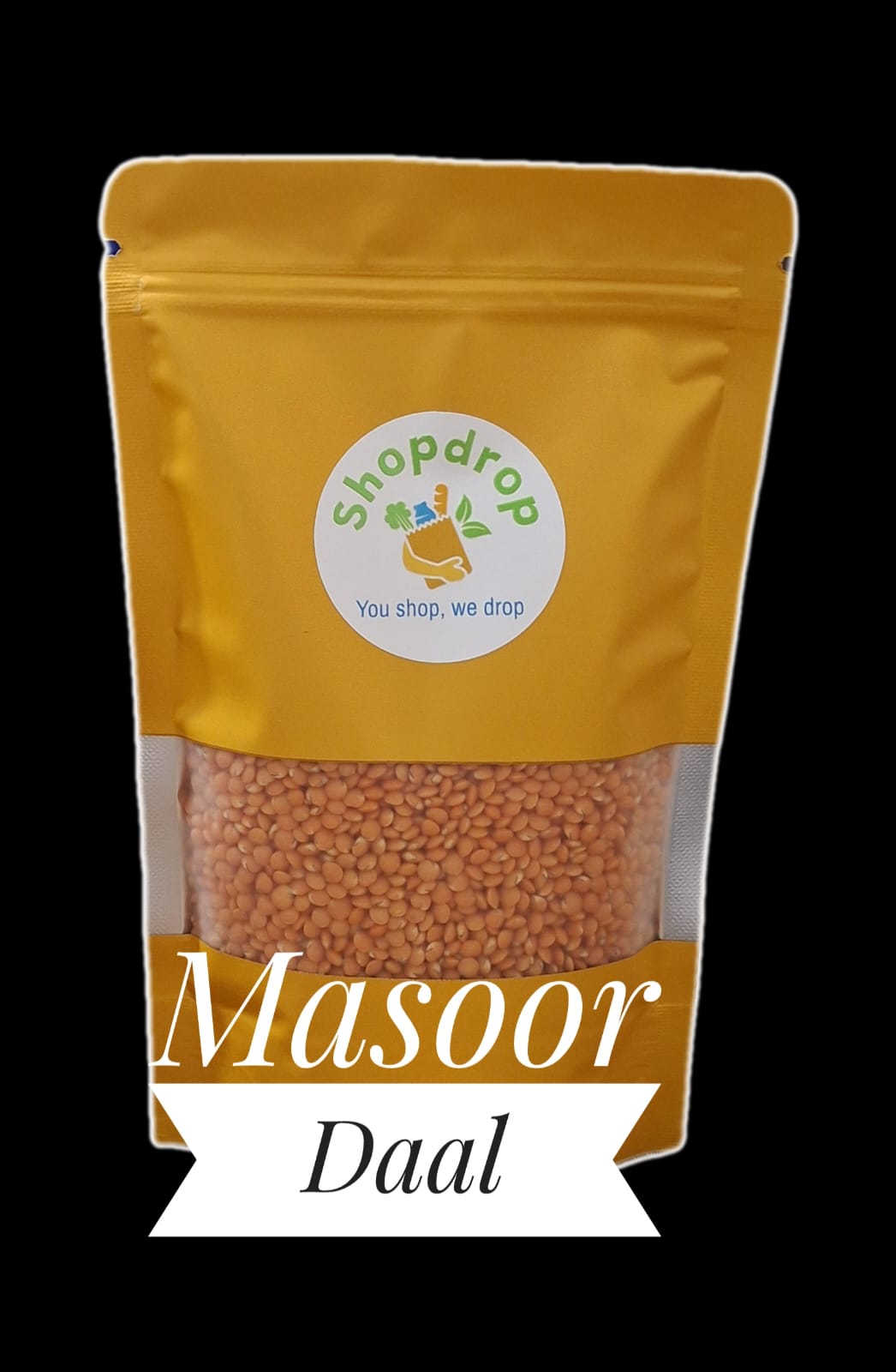 Shopdrop masoor daal 5kg pouch 