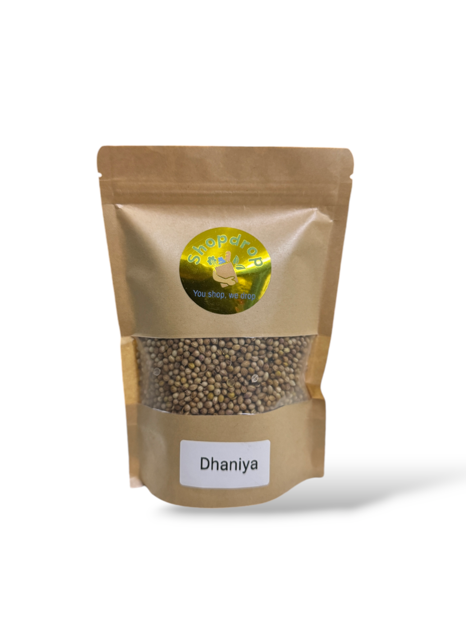 Shopdrop coriander seeds whole | khada dhaniya / sabut dhaniya |(250gm)