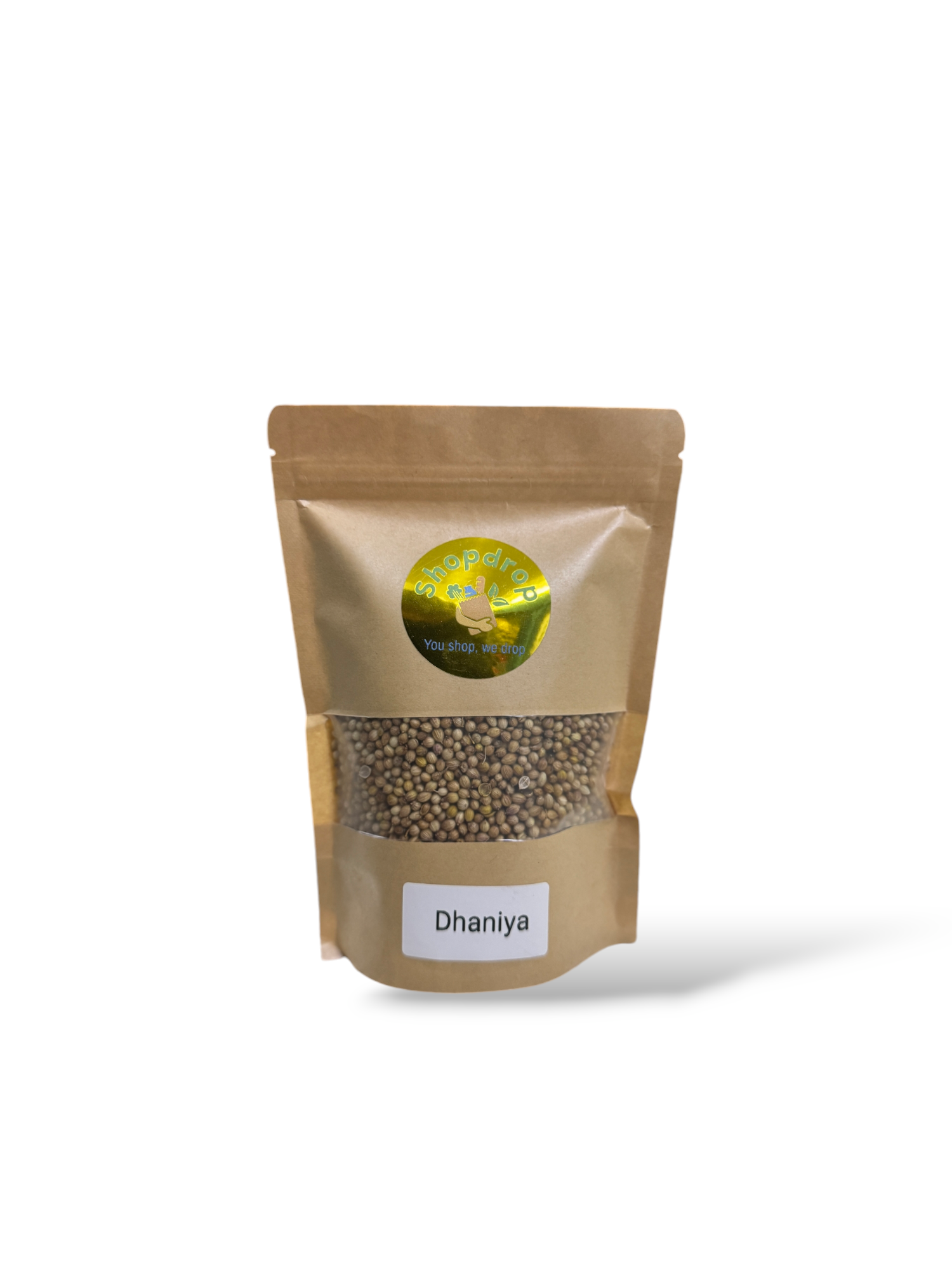 Shopdrop coriander seeds whole | khada dhaniya / sabut dhaniya | (100gm)