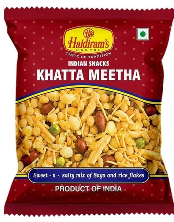 Haldiram khatta meetha 220gm 