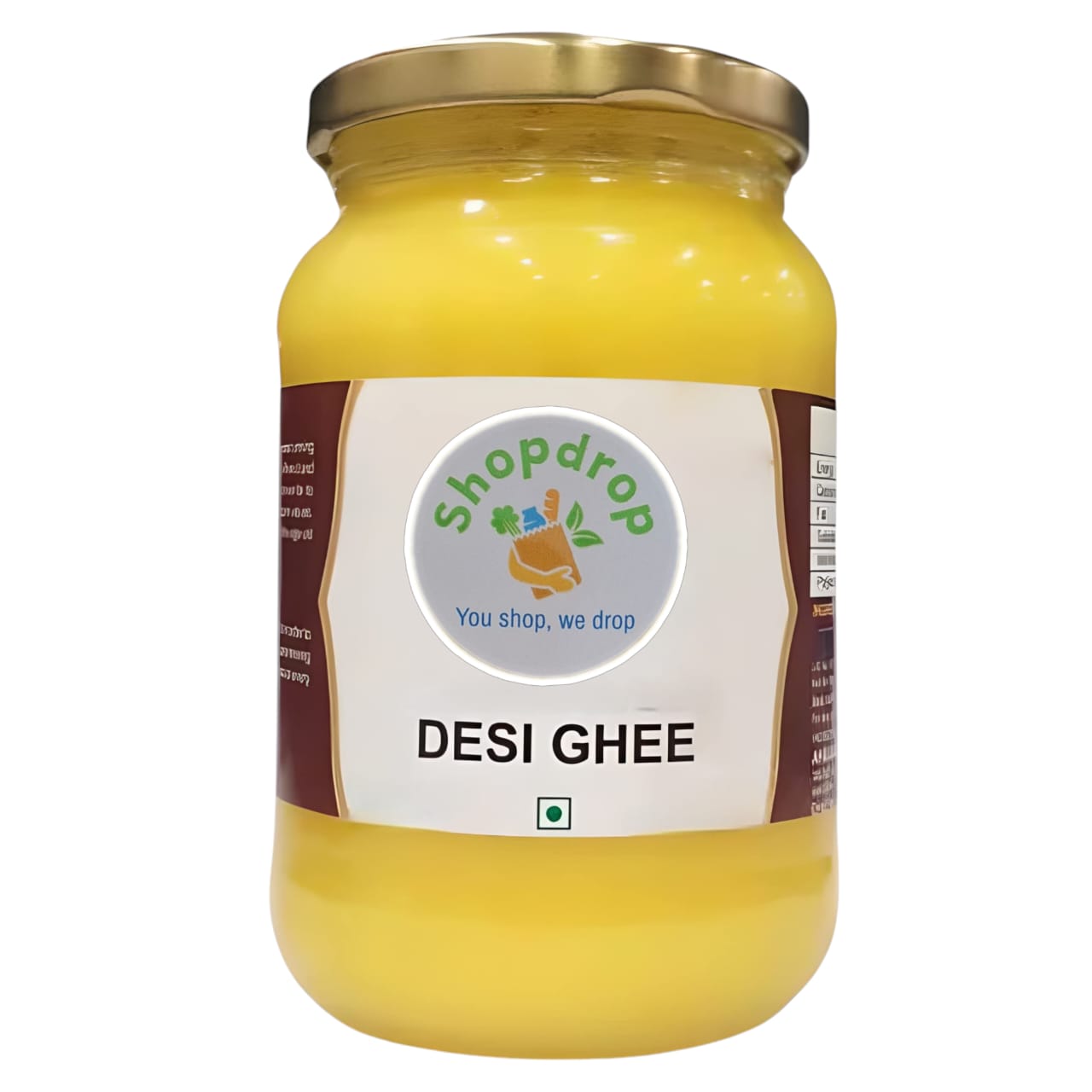 Shopdrop pure cow ghee 1l 