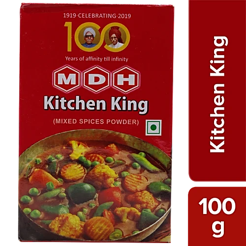 Mdh kitchen king mixed spices powder, 100 g