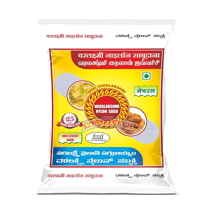 Shri varalakshmi varalakshmi nylon sago (sabudana) - 500 gm