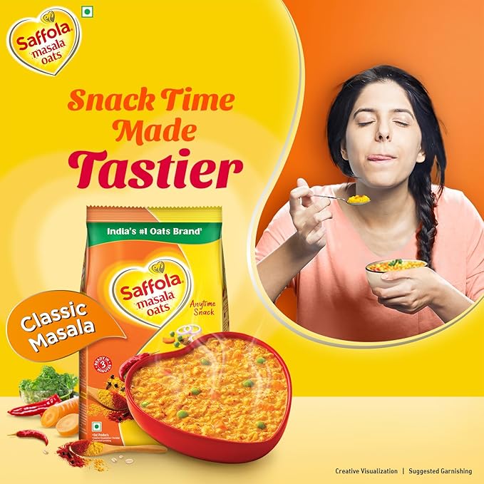 Saffola masala oats (500gm)