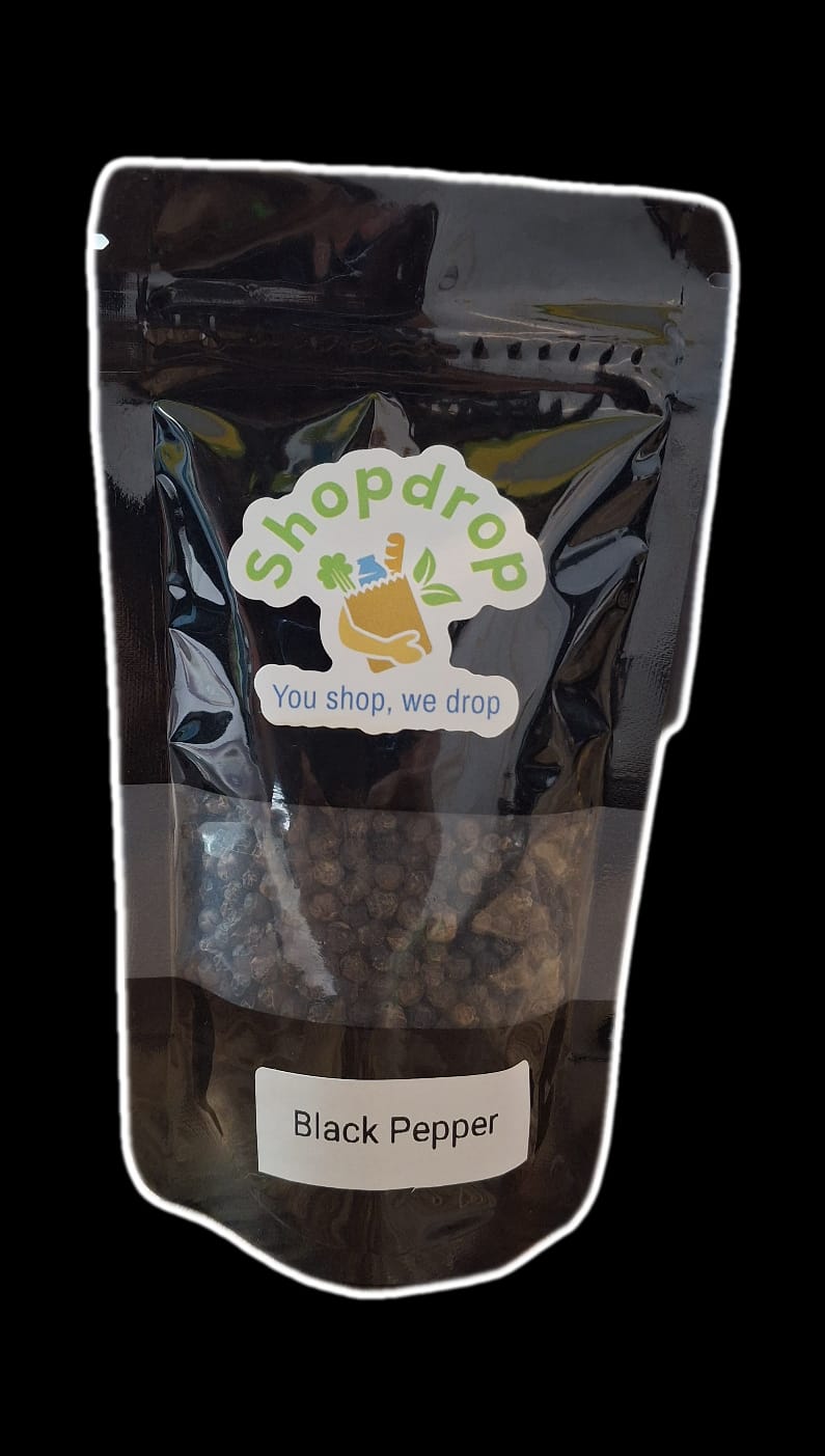 Black pepper seeds, kali mirch whole, (100gm)