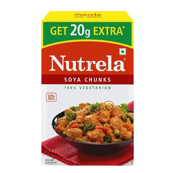 Nutrela soya chunks  (200 g+ 20 g )