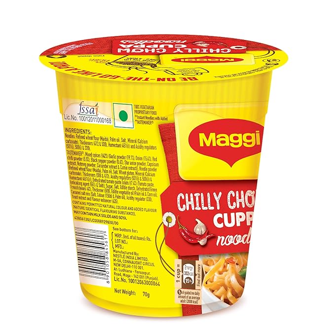 Maggi cuppa chilli noodles 