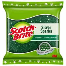 Scotch-Brite Scrub Pad pack of 1 Scrub Pad (Regular).  Scotch-Brite Scrub Pad pack of 1 Scrub Pad