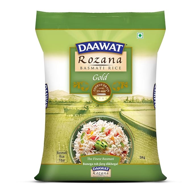 DAAWAT ROZANA BASMATI RICE GOLD 