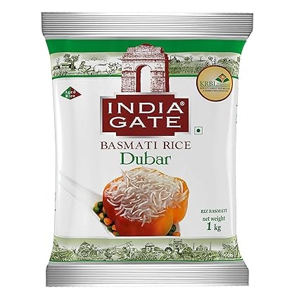 India Gate Basmati Rice Dubar, 1kg