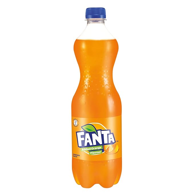 Fanta orange flavoured soft drink pet bottle  (750 ml)