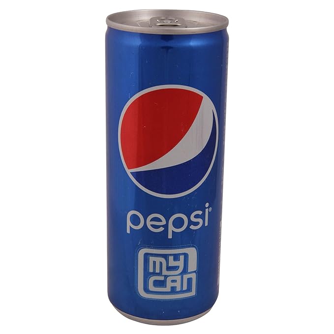 Pepsi soft drink can  (250 ml)